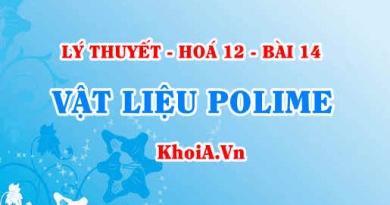 Khái niệm Tơ, Chất dẻo, Cao su, Vật liệu Compozit, Keo dán là gì? Thành phần, tính chất và ứng dụng - Hoá 12 bài 14